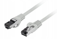 Patchcord S/FTP 8.1 Lanberg RJ45 / RJ45 5 m sivý