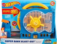 HOT WHEELS CITY ODJAZDOWY BANK + SAMOCHODZIK