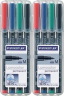 Staedtler M fóliové perá Durable 4 ks CD popisovače x2