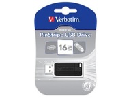 Verbatim 16GB PINSTRIPE USB 2.0 kľúč