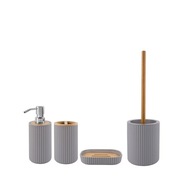 Kúpeľňový set vyrobený z ABS a Rayon bambusu