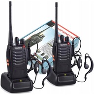 2X WALKIE TALKIE BAOFENG BF888S PMR WALKWAY