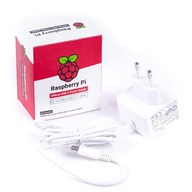 USB C napájací zdroj 5,1V/3A pre Raspberry Pi 4 - biely