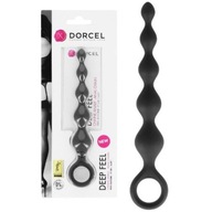 Progresívna análna sonda s držiakom na prst, Black Dorcel