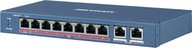 10-portový POE switch DS-3E0310HP-E Hikvision