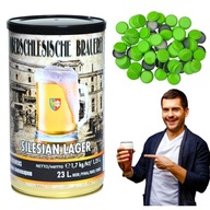 GOZDAWA BREWKIT DOMÁCE PIVO Sliezsky LEŽIAK 1,7kg 23L SADA NA VARENIE