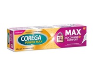 Corega Power Max 40 g fixačný krém na zubnú náhradu P1