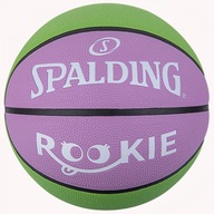 BASKETBAL SPALDING ROOKIE, veľkosť 5, ZELENÁ/RUŽOVÁ