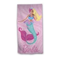 BARBIE MERMAID VEĽKÁ BAZÉNOVÁ OTERKA RUŽOVÁ NA LETNÉ DOVOLENKY 70X140