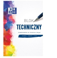 Technický blok A3/10K 250G biely (10 ks) OXFORD