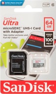 PAMÄŤOVÁ KARTA 64GB SANDISK micro SD ULTRA