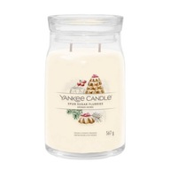 Veľká točená cukrová sviečka Yankee Candle Signature..