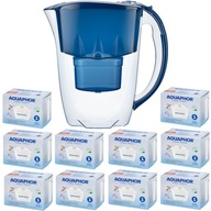 Filtračná kanvica Aquaphor 2,8, námornícka modrá +10 filtrov