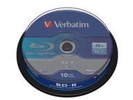 BD-R Verbatim 25 GB X6 (koláč 10)