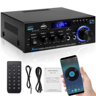 HIFI STEREO ZOSILŇOVAČ 40W + 40W BLUETOOTH 5.0 MINI AUDIO PREHRÁVAČ AK45 NOVINKA