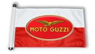 Vlajka na motorku Moto Guzzi 19 x 35