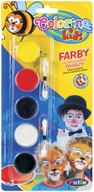 FARBY FARBY NA TVÁR sada 5 farieb Colorino BEZPEČNÉ pre POKOŽKU