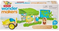 Hangárové drevené kocky Fisher Price Wonder Makers