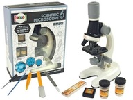 Biely detský mikroskop