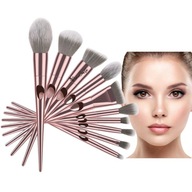 Sada štetcov na make-up Profesionálne štetce 10 ks SADA BRUSH