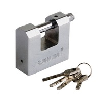 24261 Visiaci zámok 60mm liatinový kľúč s tvrdeným kolíkom