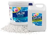 ALGA OFF ANTIGLONE 4L + CHLOR SHOCK 3kg BAZÉNOVÁ CHEMIKÁLIA PRE BAZÉN GAMIX