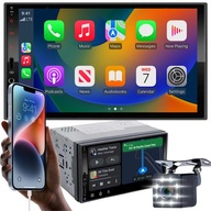 AUTORÁDIO 2 DIN BLUETOOTH TOUCH ANDROID AUTOMATICKÉ CARPLAY USB-C MIKROFÓN