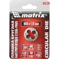 Matrica M10 x 1,25 mm P6M5 - Matrix