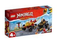 Lego Ninjago 71789 Bitka na aute a bicykli medzi Kai a Ras