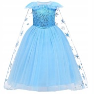 Šaty Elsa outfit Frozen kostým FROZEN 122