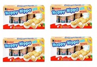 4x103,5g KINDER Happy Hippo Sušienky White UK