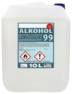 ETANOL ETYL ALKOHOL 99,9% RECTIFIKOVANÝ 10L