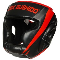 DBX Bushido tréningová/sparringová boxerská prilba - Black/Red XL