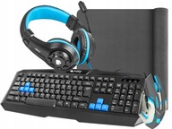 Set Keyboard Mouse Pad Headphones