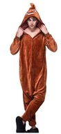 ONESIE KIGURUMI PYŽAMOVÉ KUPA POOP XL ŠATY