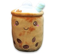 BUBBLE TEA MASCOT plyšová hračka VANKÚŠ čajový hrnček