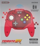 Retro-Bit Tribute64 2,4G Pad PC Switch N64 Red