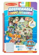 Konvexné nálepky PAW Patrol Jungle Melissa