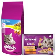 WHISKAS Steril pre mačky 14kg + ZDARMA