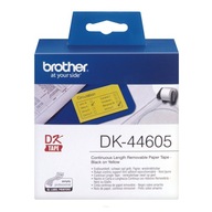 Brother DK-44605 papierový štítok žltý/Bk 62mm DK44605