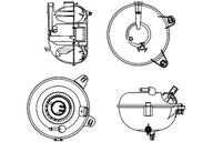 EXPANZNÁ NÁDRŽ HELLA AUDI A3 2.0 TDI (8V1
