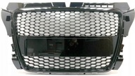 Dummy Grill Grill Čierna Audi A3 8p 8p0 Lift 2008