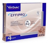 Effipro XL kvapky 4 x 4,02 ml 40-60kg na parazity