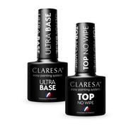 CLARESA TOP NO WIPE + ULTRA BASE HYBRID SET