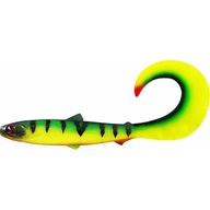 WESTIN BULLTEEZ CURLTAIL 21CM 49G FARBA: TIGER PERCH GUMBER SPINNI BAIT