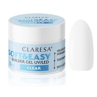 Claresa SOFT&EASY gél CLEAR stavebný gél 45g