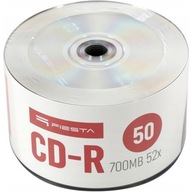 CD-R 700MB FIESTA 52x vreteno vo fólii (50 ks.
