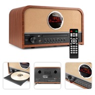 Domáce rádio RETRO DAB+/FM s BT CD prehrávačom