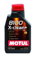 SYNTETICKÝ OLEJ MOTUL 8100 X-CLEAN+ 5W30 1L