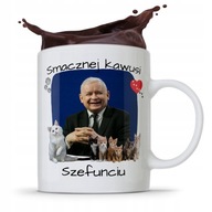 Vtipný hrnček PREZIDENTA PIS JAROSŁAW KACZYŃSKIHO